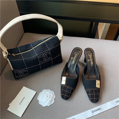 Best Replica chanel high heel sandals slippers - Colareps