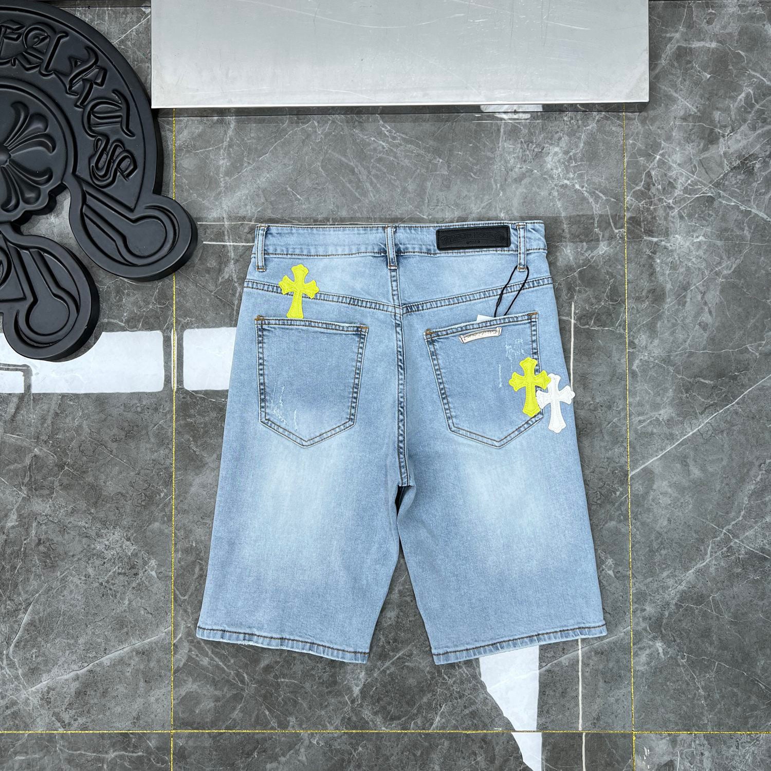 Best Replica Chrome Hearts Denim Shorts - Colareps
