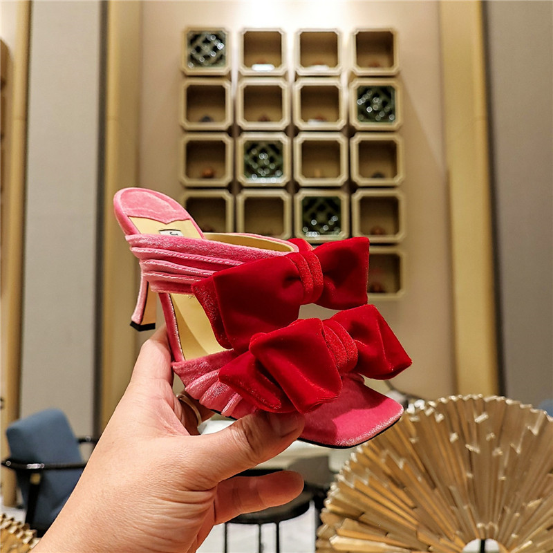 Best Replica jimmy choo bow heels dupe bow crinkle sandals - Colareps