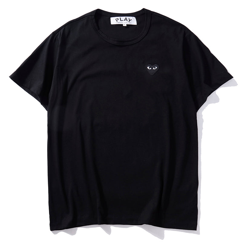 Best Replica Play CDG Embroidered Heart Cotton Shirt P10 - Colareps