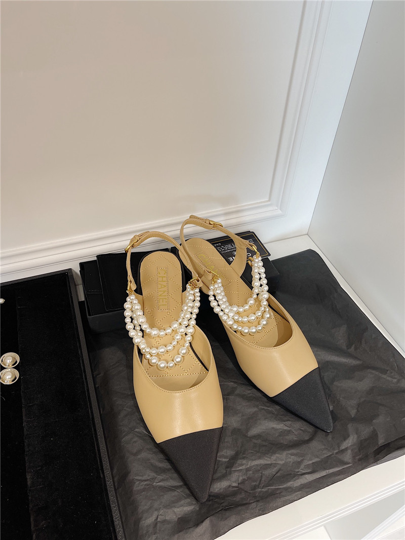 Best Replica chanel pearl sandals - Colareps