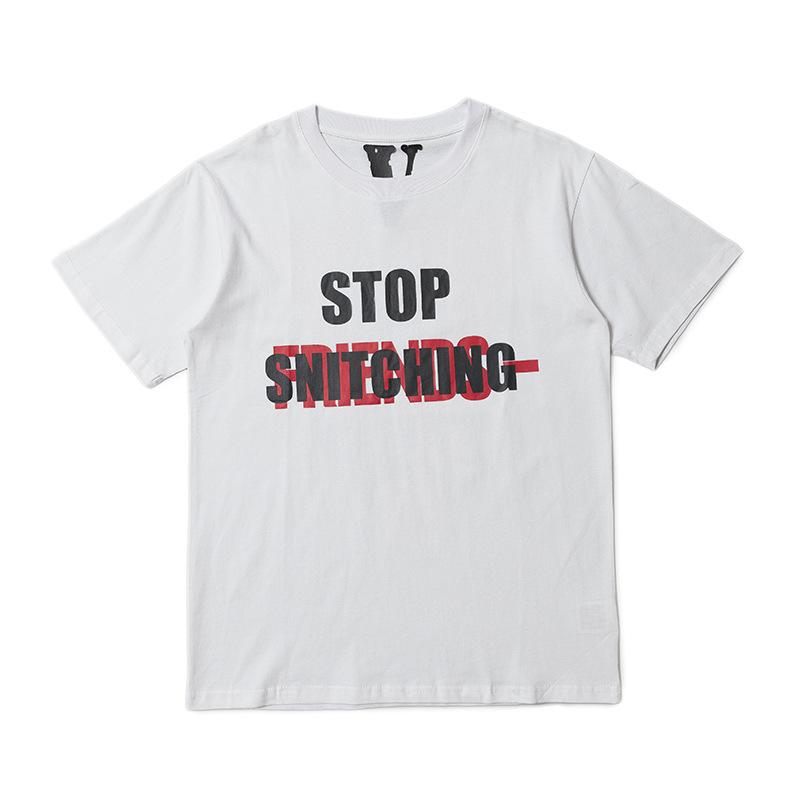 Best Replica Vlone Stop Snitching Tee - Colareps