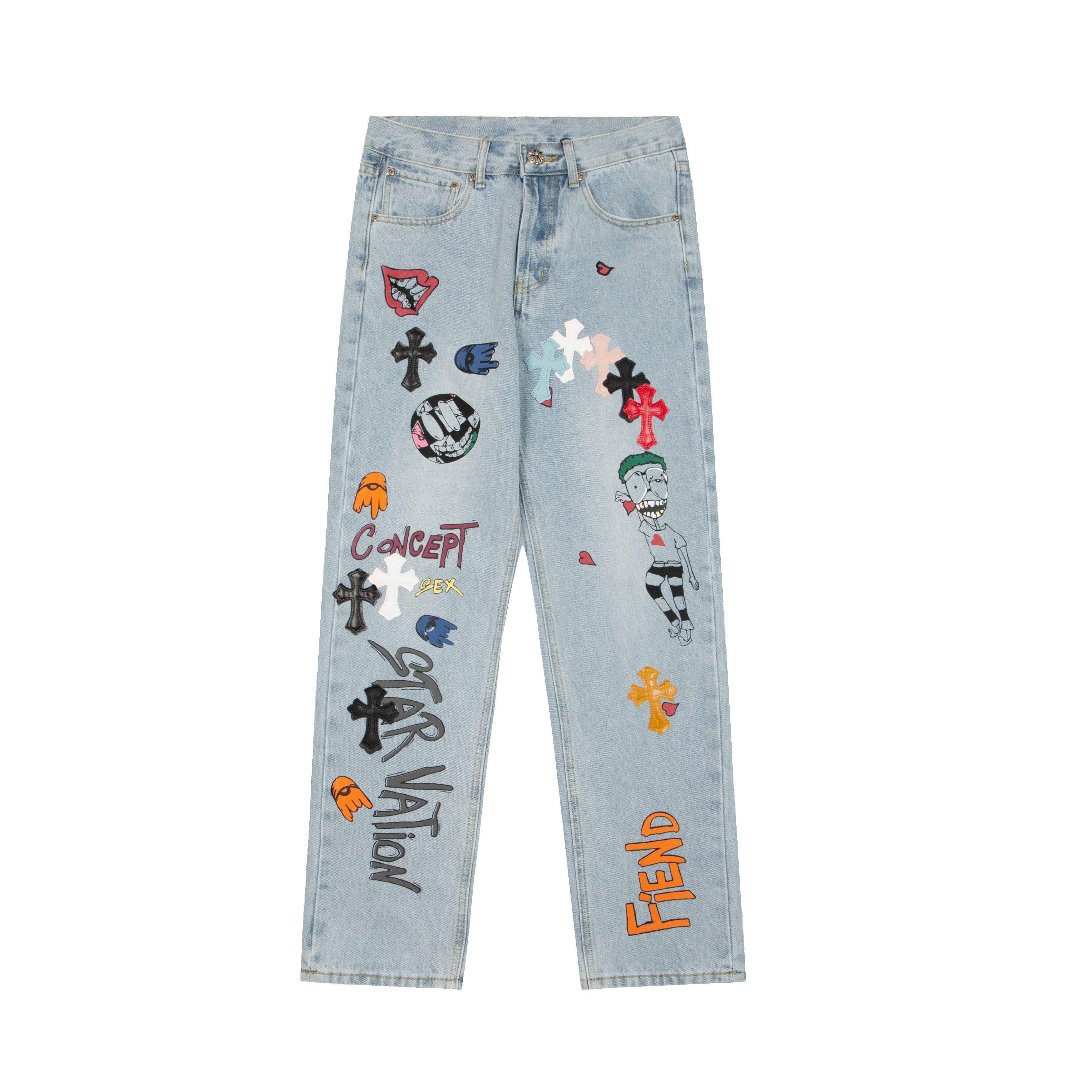 Best Replica Chrome Hearts Jeans - Colareps