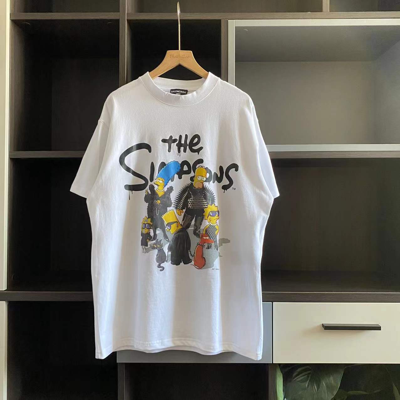 Best Replica Balenciaga Simpsons T-Shirt - Colareps