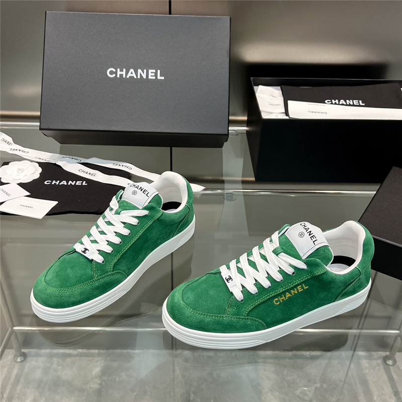 Best Replica Chanel new full leather panda color casual sneakers - Colareps