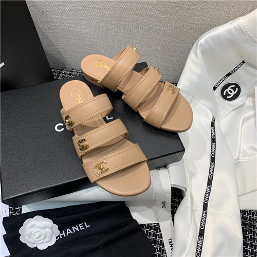 Best Replica chanel flat sandals slippers - Colareps