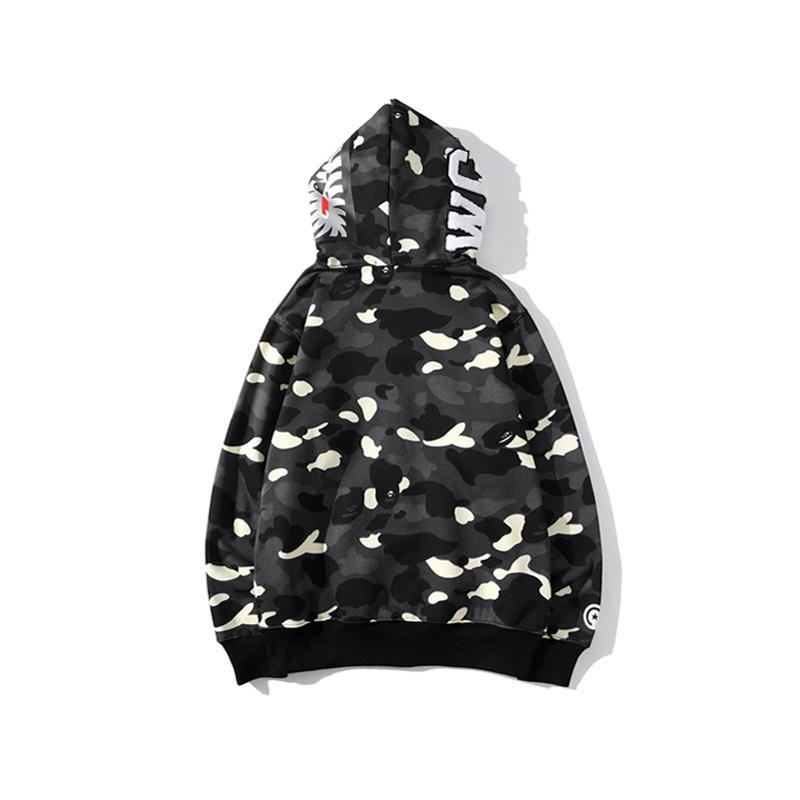 Best Replica BAPE City Camo Shark Full Zip Hoodie - Colareps