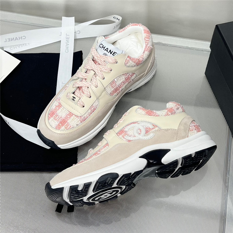 Best Replica chanel patchwork casual sneakers - Colareps