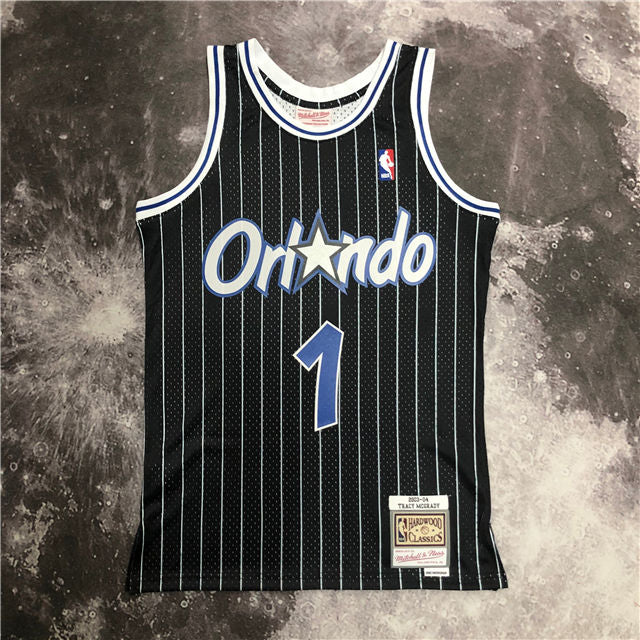 Best Replica TRACY MCGRADY ORLANDO MAGIC THROWBACK JERSEY (HEAT APPLIED) - Colareps