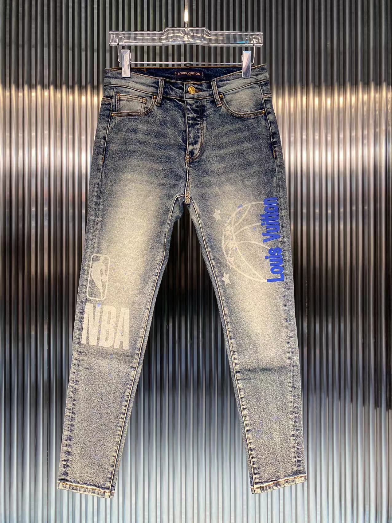 Best Replica Louis Vuitton x NBA Jeans - Colareps