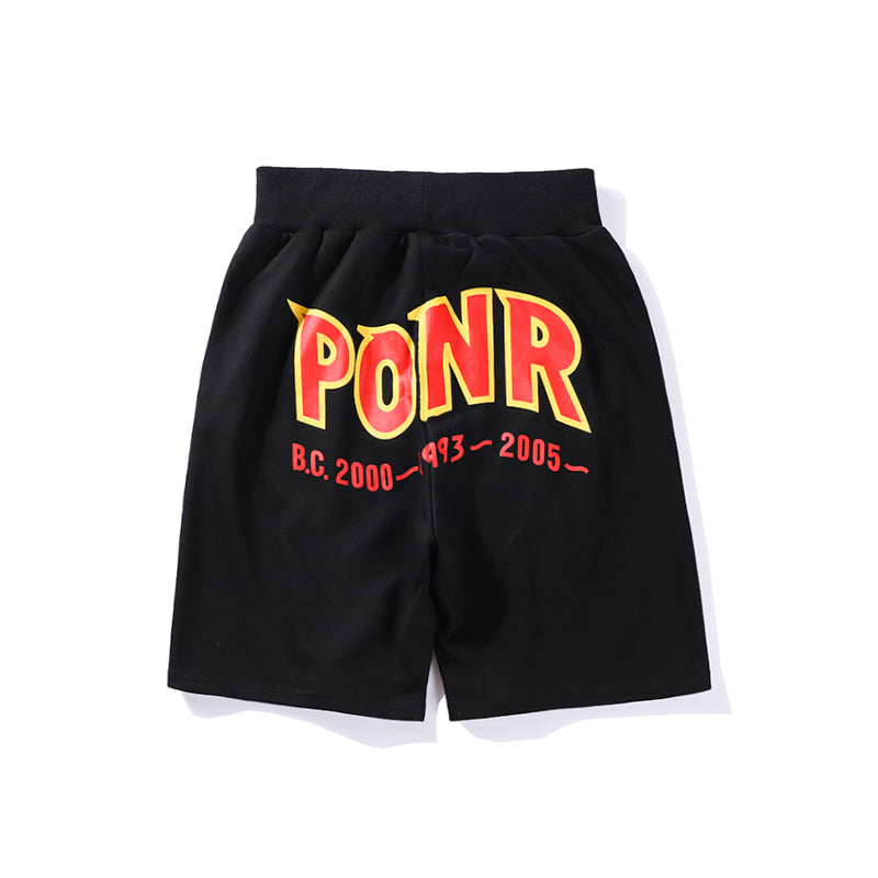 Best Replica BAPE APE Shorts Shark Black Pants HDCP8676 - Colareps