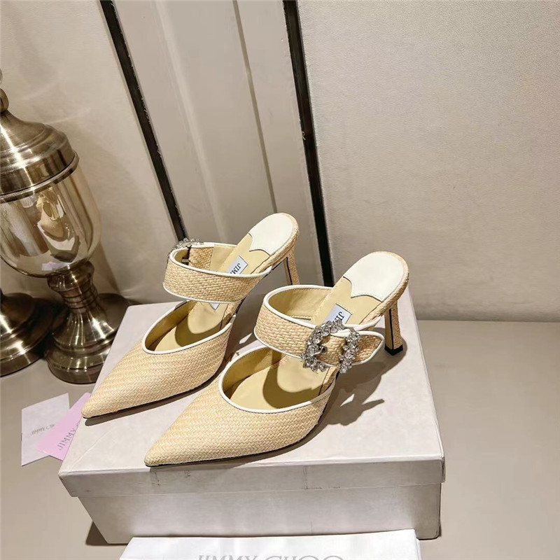 Best Replica Jimmy Choo Buckle Heeled Sandals - Colareps