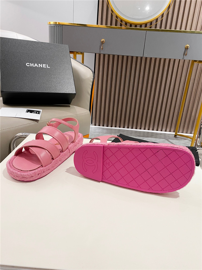 Best Replica Chanel early spring vacation series new sandals and slippers - Colareps
