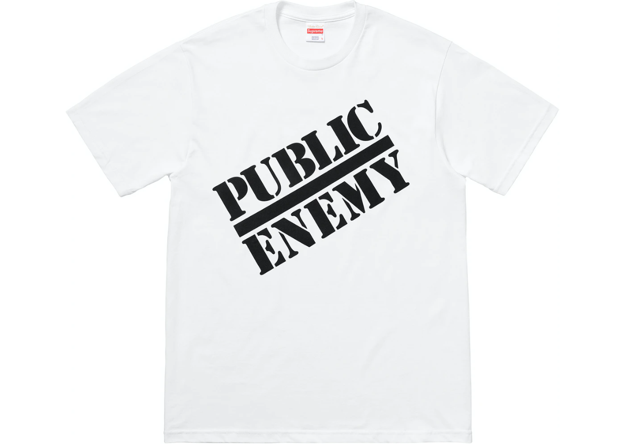 Best Replica SUPREME PUBLIC ENEMY TEE - Colareps