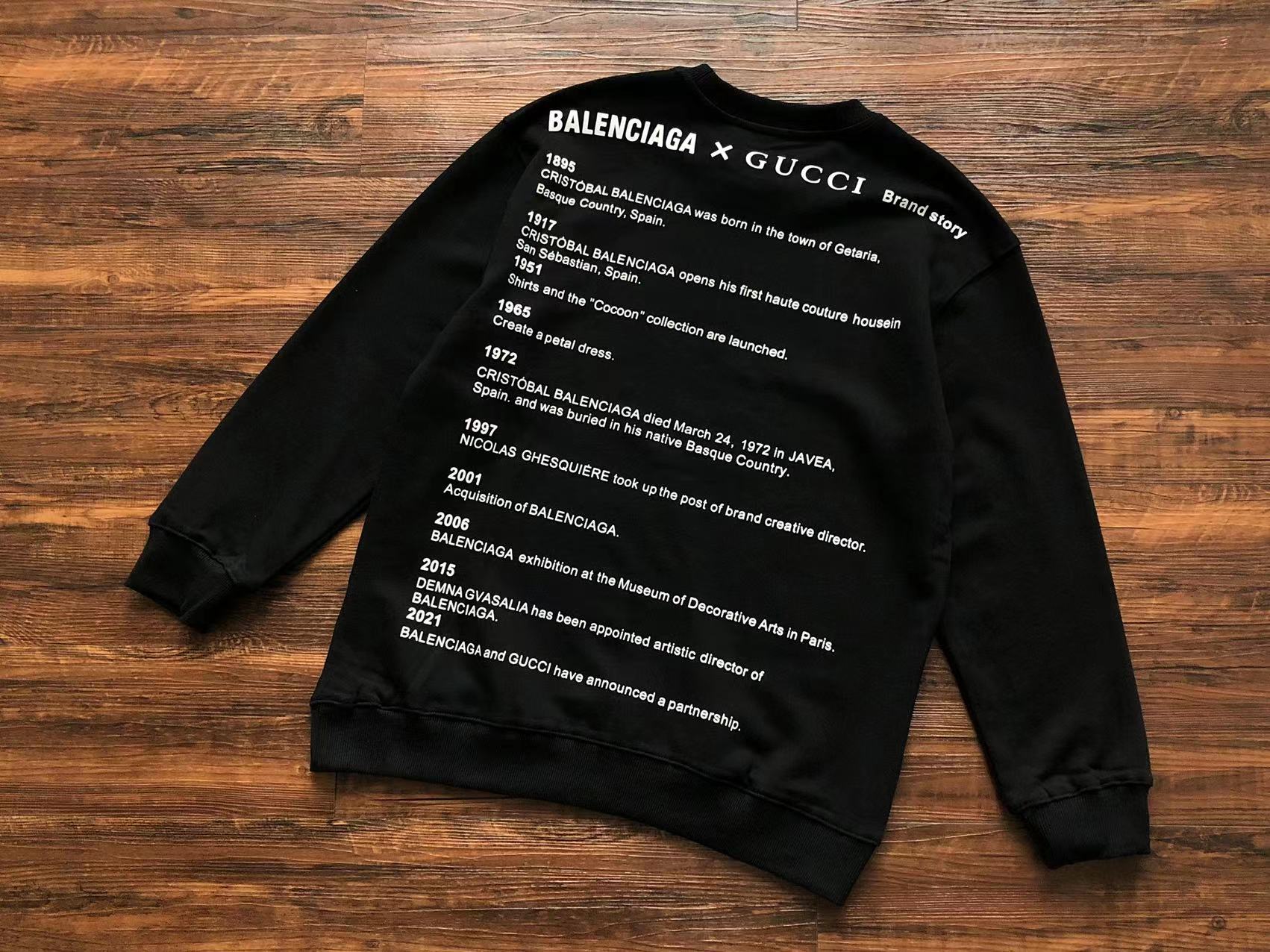 Best Replica Gucci x Balenciaga Sweatshirt - Colareps