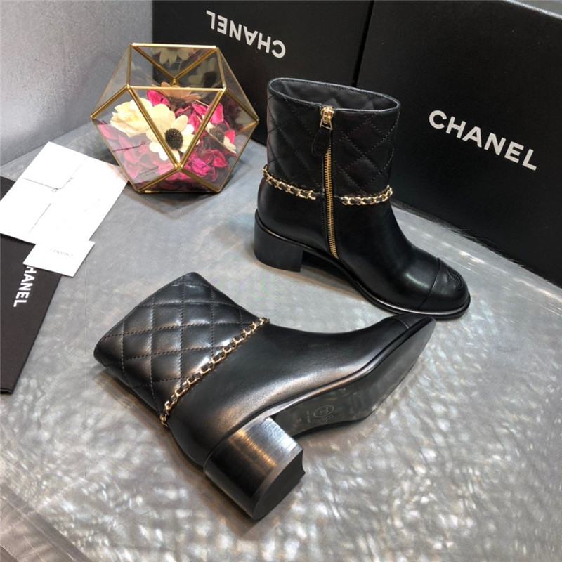 Best Replica chanel black boots replica shoes - Colareps