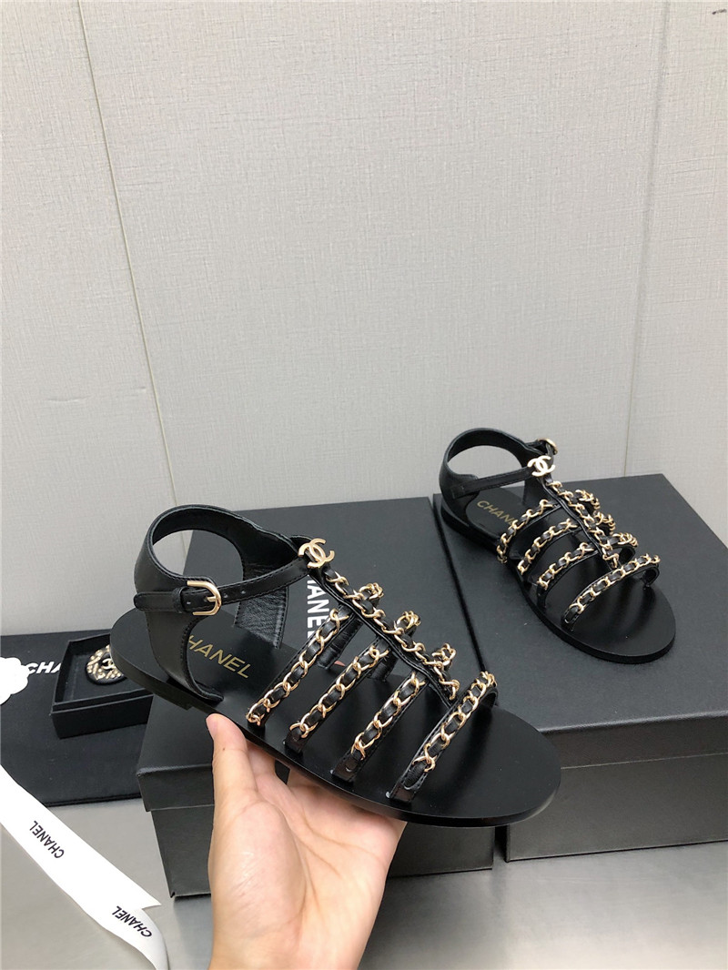 Best Replica chanel chain sandals - Colareps