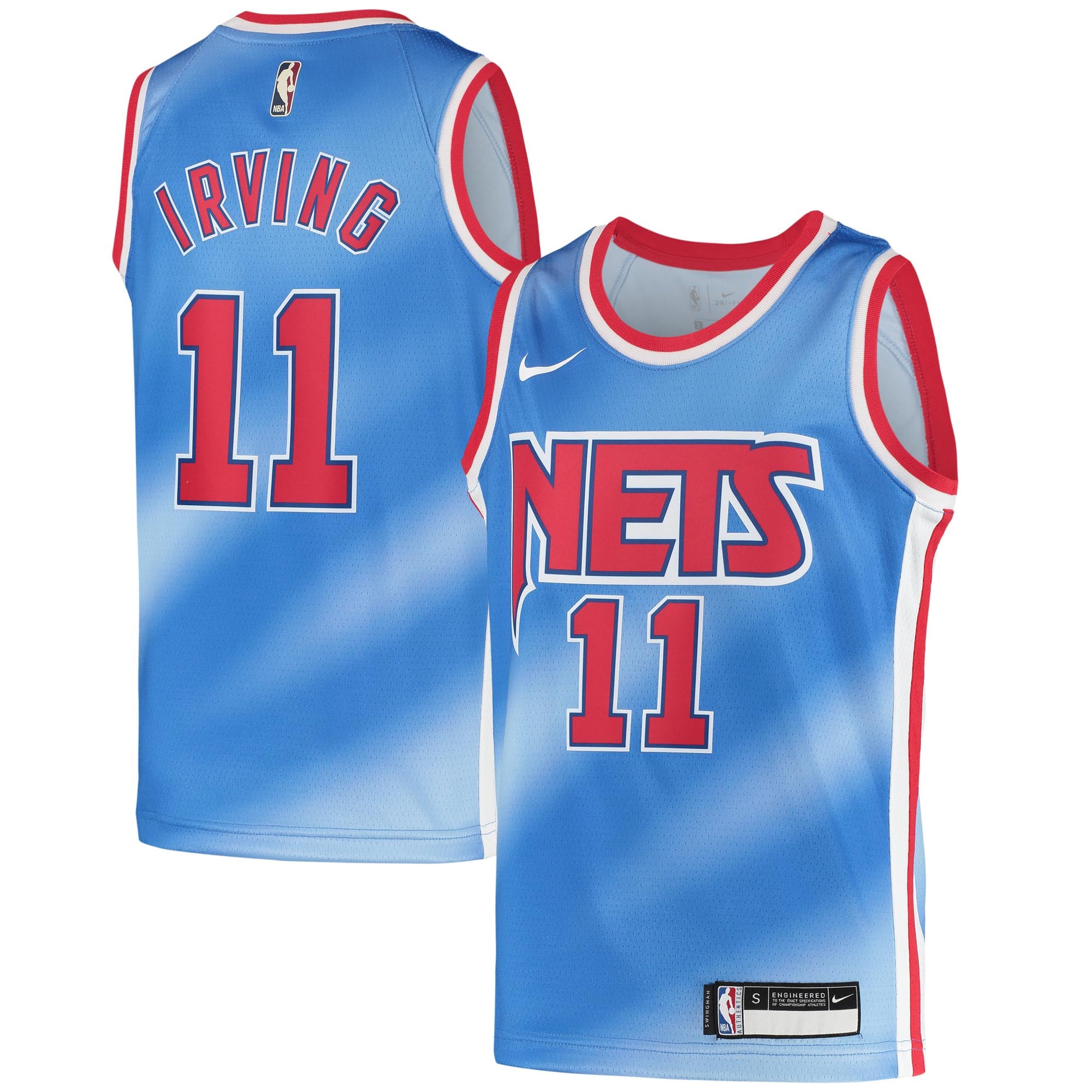 Best Replica KYRIE IRVING BROOKLYN NETS THROWBACK JERSEY - Colareps