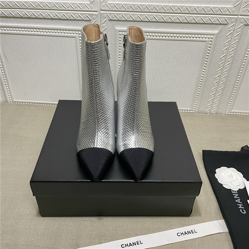 Best Replica chanel high-heeled ankle boots - Colareps
