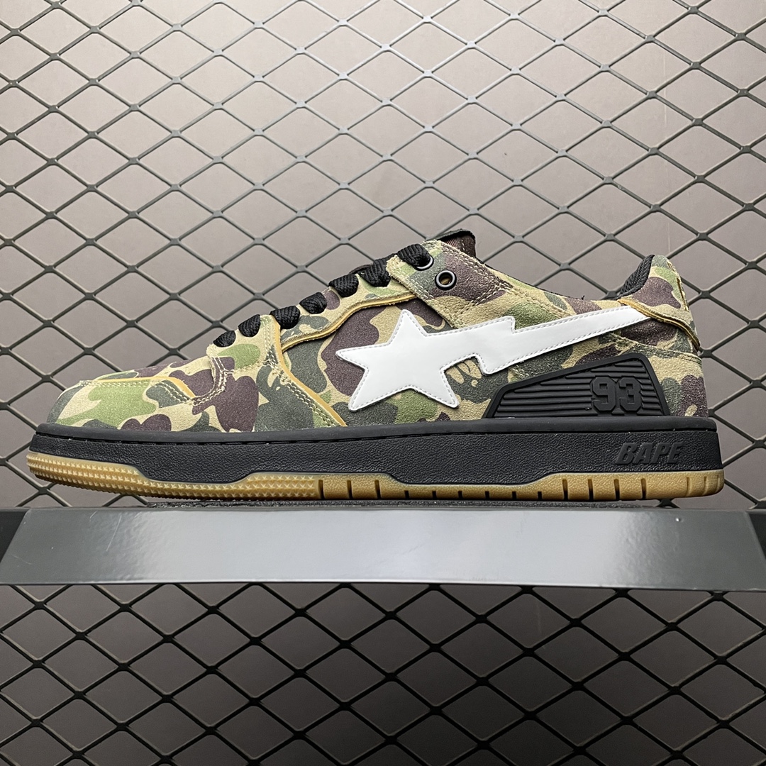 Best Replica A Bathing Ape Bape SK8 Sta ABC Camo Green - Colareps