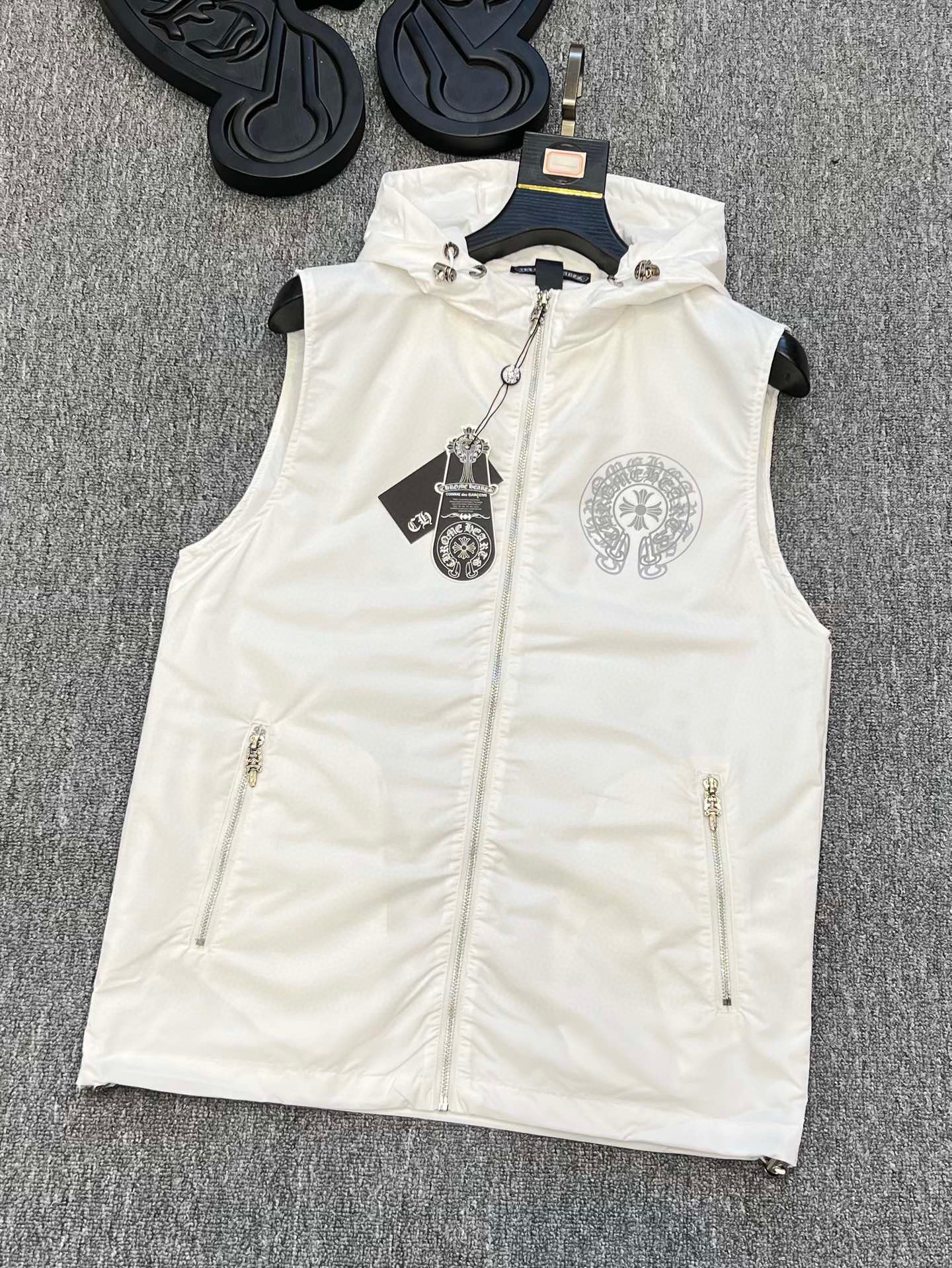 Best Replica Chrome Hearts Hooded Vest - Colareps