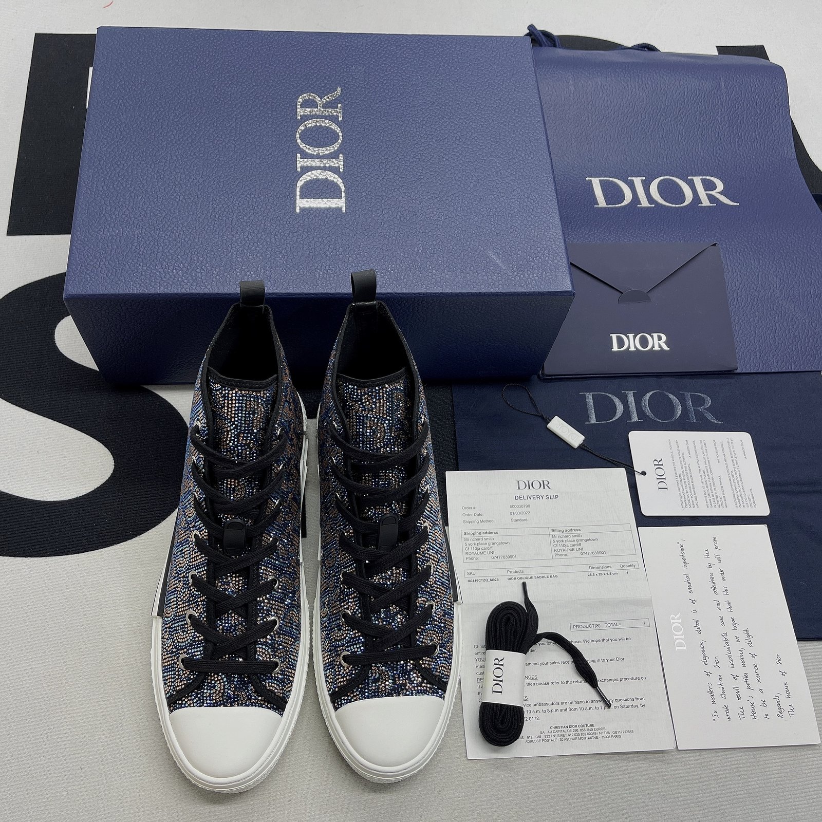 Best Replica Dior B23 High Top Sneaker 18 - Colareps