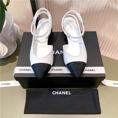 Best Replica chanel low heel sandals - Colareps