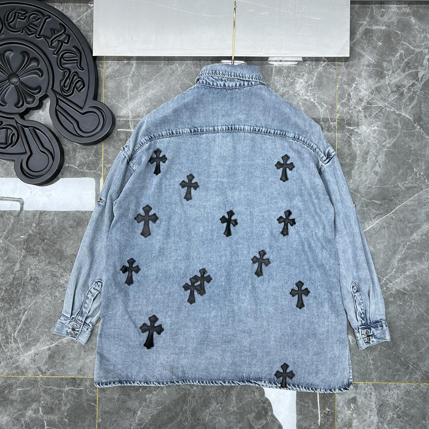 Best Replica Chrome Hearts Long Sleeve Shirt - Colareps