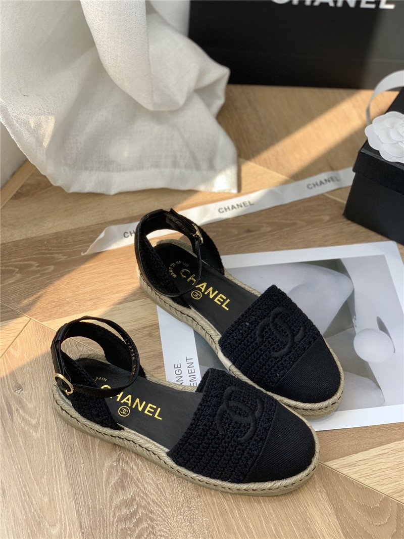 Best Replica chanel hand woven sandals - Colareps