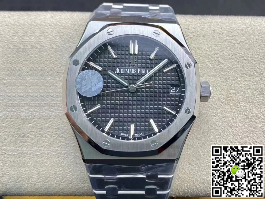 Best Replica Replica Audemars Piguet Royal Oak 15500ST.OO.1220ST.03 1:1 Best Edition ZF Factory V2 Version Black Dial - Colareps