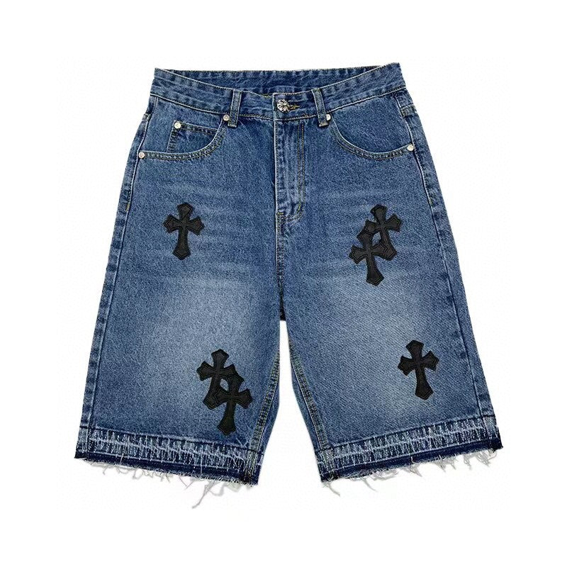 Best Replica Chrome Hearts Denim Shorts - Colareps