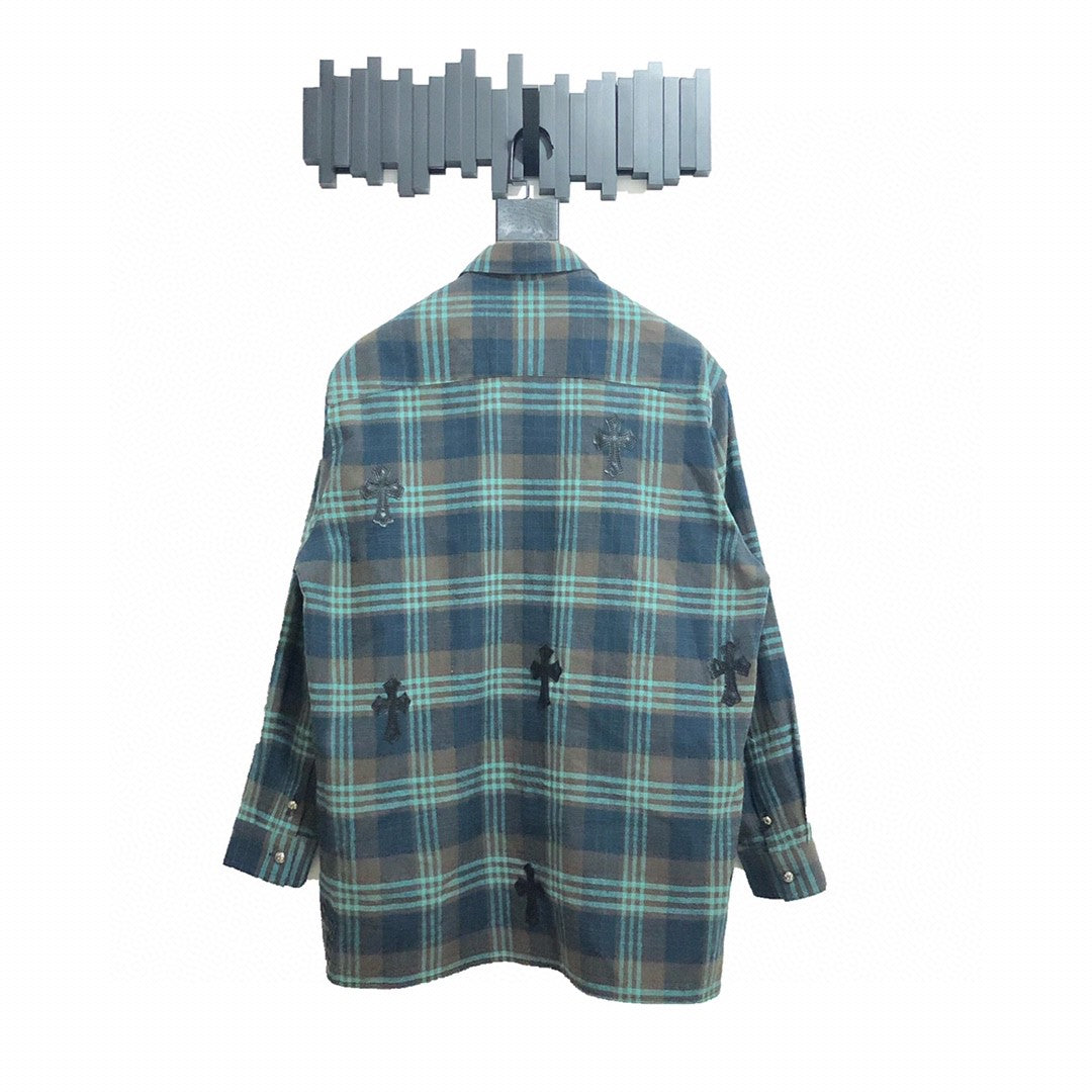 Best Replica Chrome Hearts Long Sleeve Shirt - Colareps