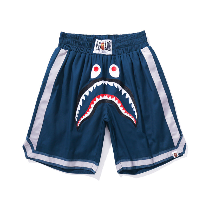 Best Replica BAPE x ReadyMade Shorts Shark Blue Green Pants HDCP8712 - Colareps