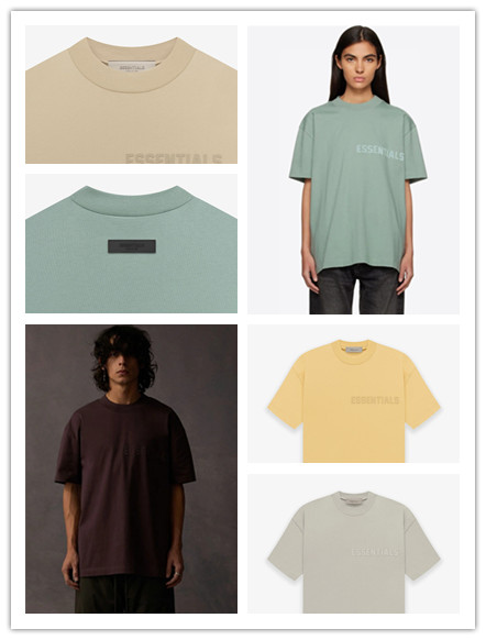 Best Replica 1:1 quality version Hiphop loose casual round neck printed tee 6 colors - Colareps