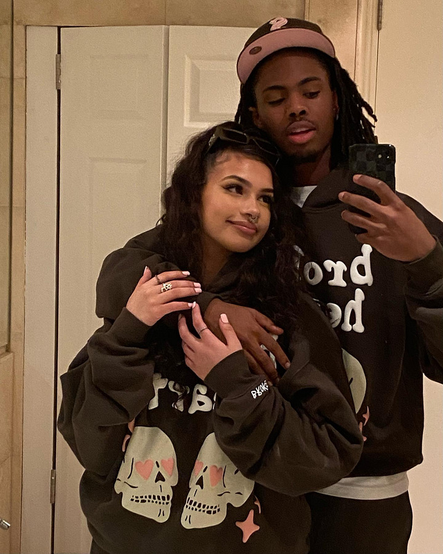 Best Replica Heartbreaker Skull Foam Print Sweatshirt Hoodie - Colareps