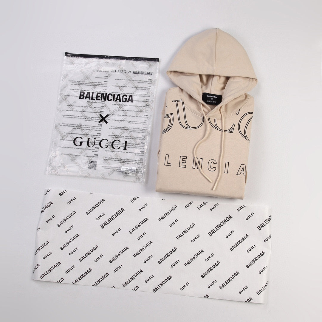 Best Replica Balenciaga x Gucci Hoodie - Colareps