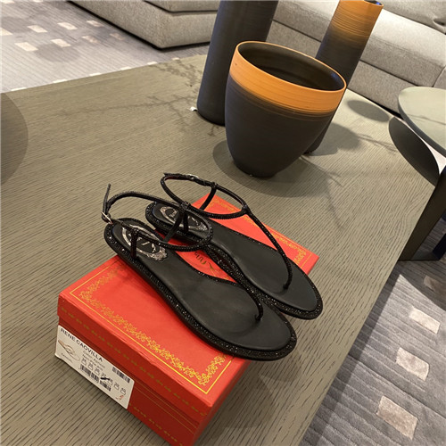 Best Replica rene caovilla flat sandals - Colareps