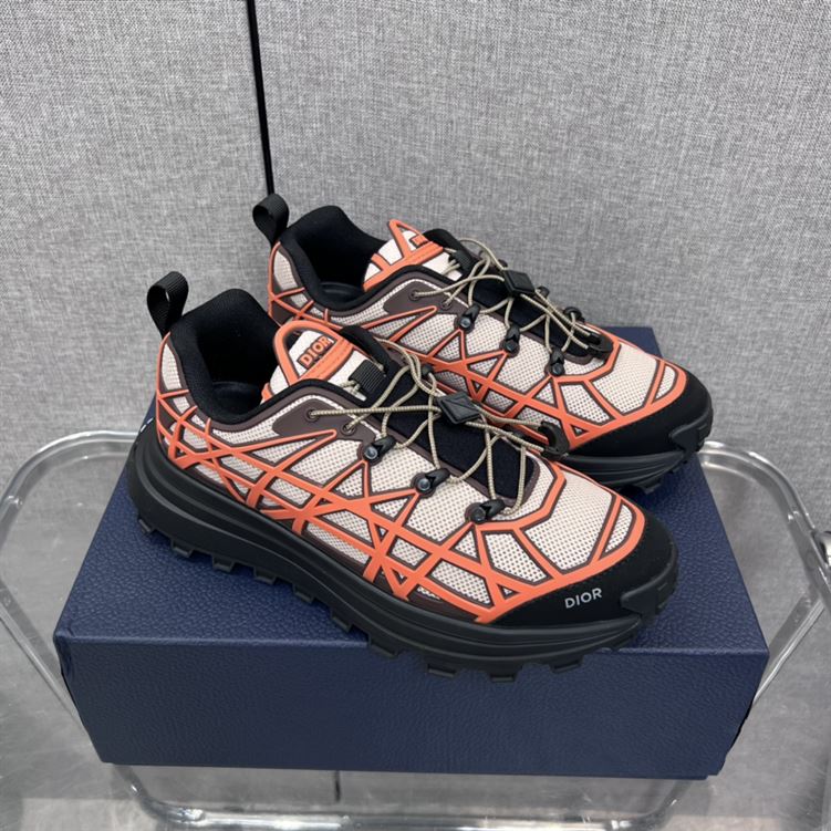 Best Replica DIOR B31 RUNNER SNEAKER BEIGE ORANGE   DO096 - Colareps