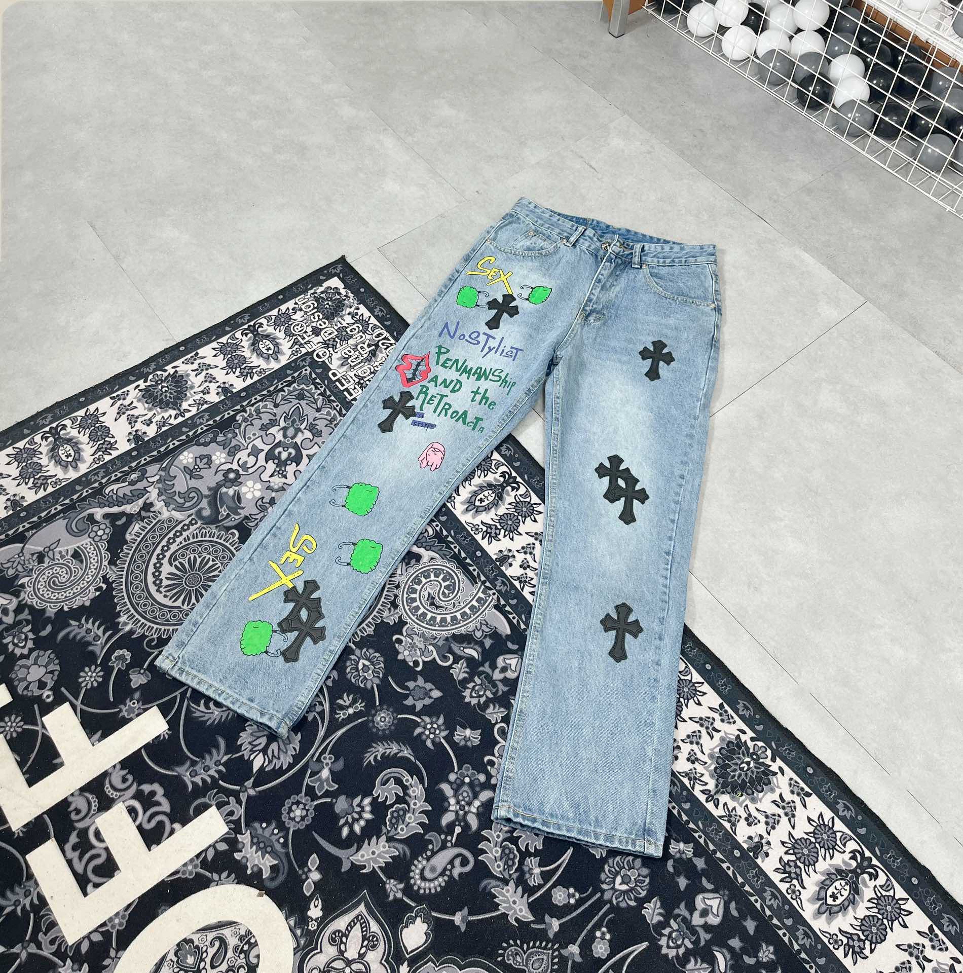 Best Replica Chrome Hearts Jeans - Colareps
