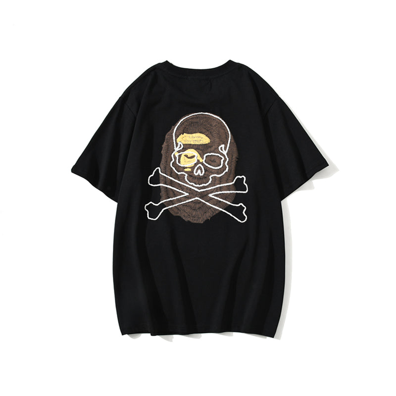 Best Replica Bape Ape Head Skull Cotton T Shirt 1667 - Colareps