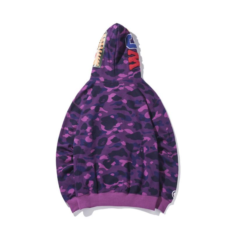 Best Replica BAPE 1st Camo Shark Full Zip Hoodie - Colareps