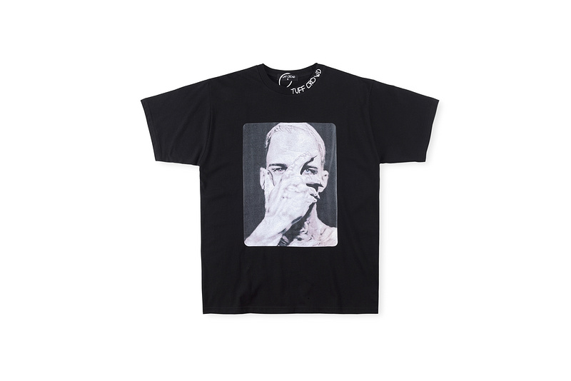 Best Replica Half Face Man Print Short Sleeve Tee - Colareps