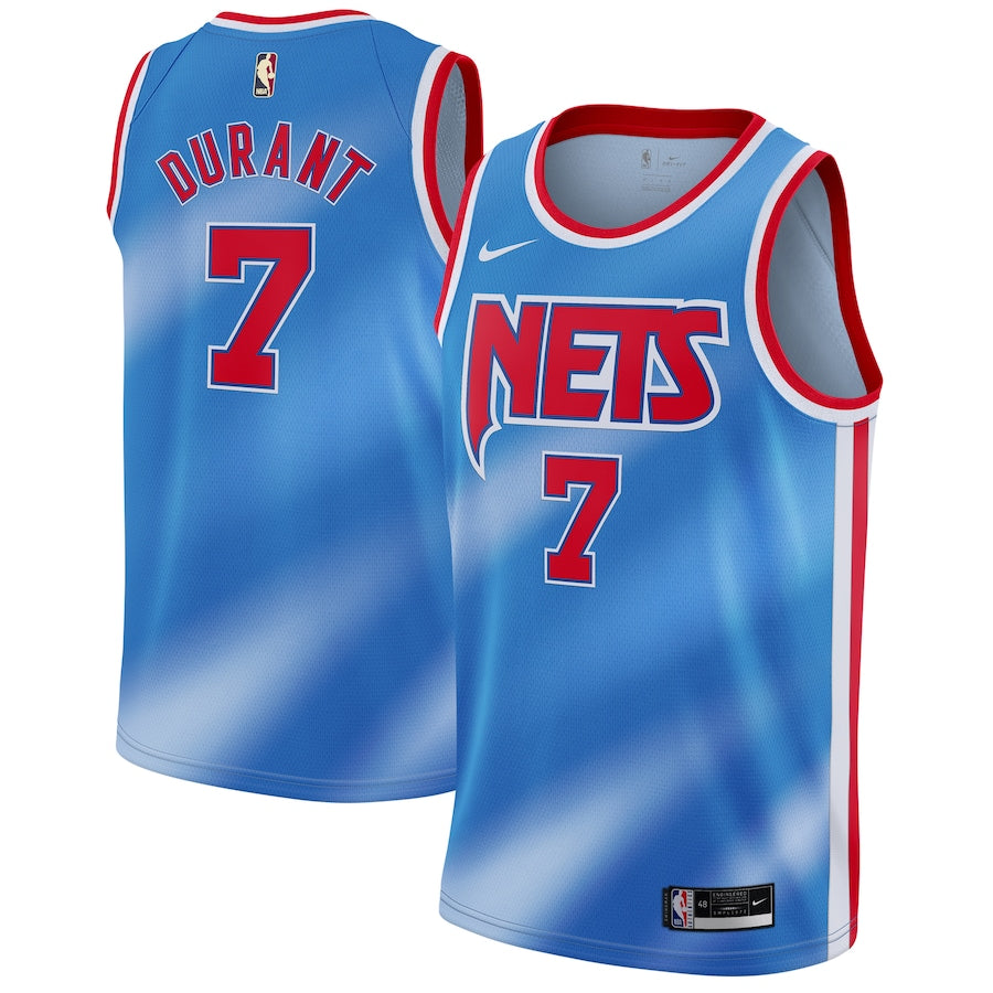 Best Replica KEVIN DURANT BROOKLYN NETS THROWBACK JERSEY - Colareps