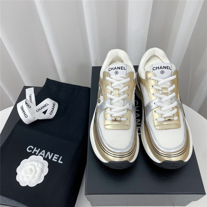 Best Replica chanel patchwork upper sneakers - Colareps