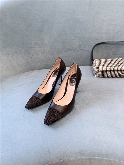 Best Replica Rene Caovilla diamond high heels - Colareps
