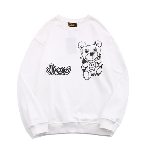 Best Replica Drew House Long Sleeve Bear T-Shirt White #2536 - Colareps