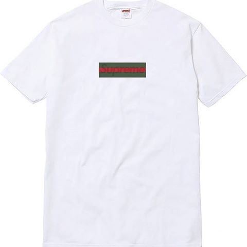 Best Replica SUPREME GUCCI BOX LOGO TEE - Colareps