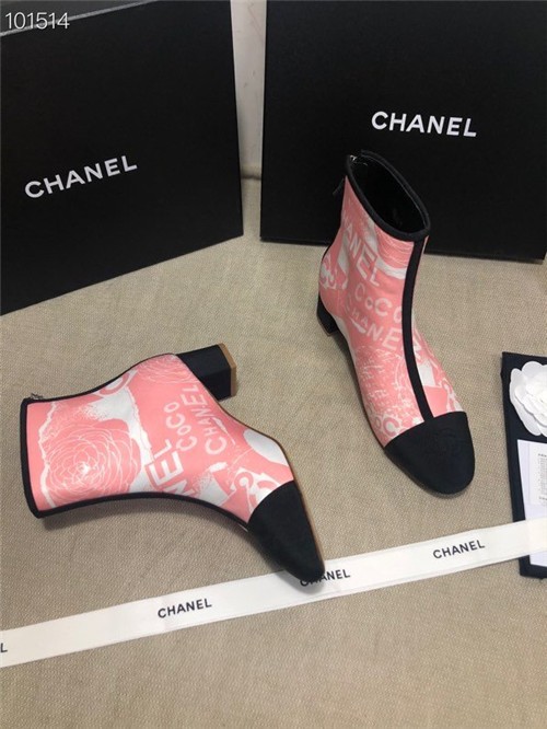 Best Replica chanel ankle booties replica shoes - Colareps