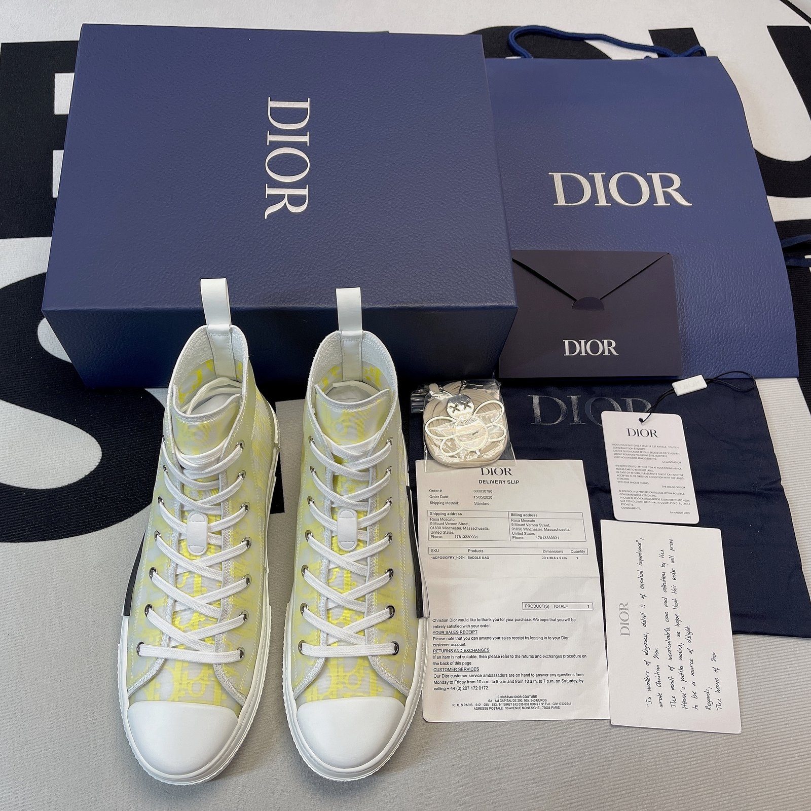 Best Replica Dior B23 High Top Sneaker 21 - Colareps