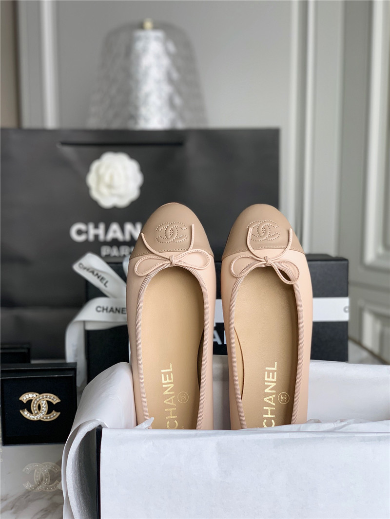 Best Replica Chanel elegant intellectual ballet shoes - Colareps
